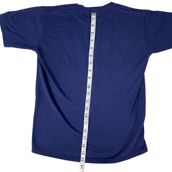 Vintage Cub Scout T Shirt Youth M Blue Jerzees Single Stitch SZ L 14 Made In USA - Picture 8 of 8